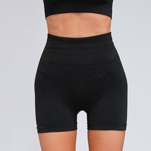 Black Vital Seamless Shorts